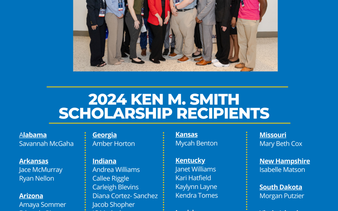 2024 Ken Smith Scholarship Recipients
