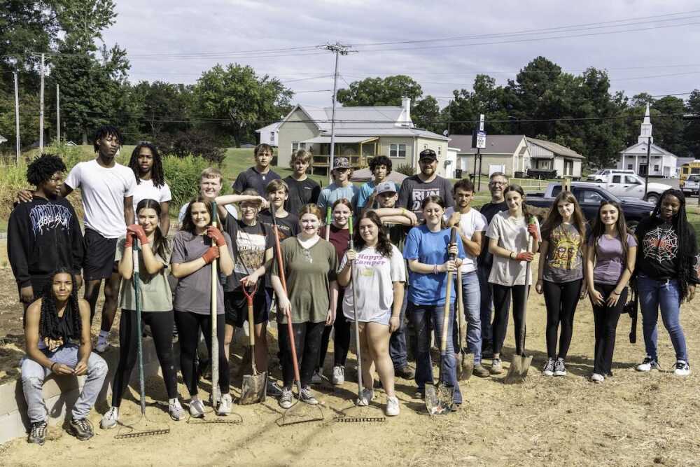 JAG Students Build Hope for Family in Need