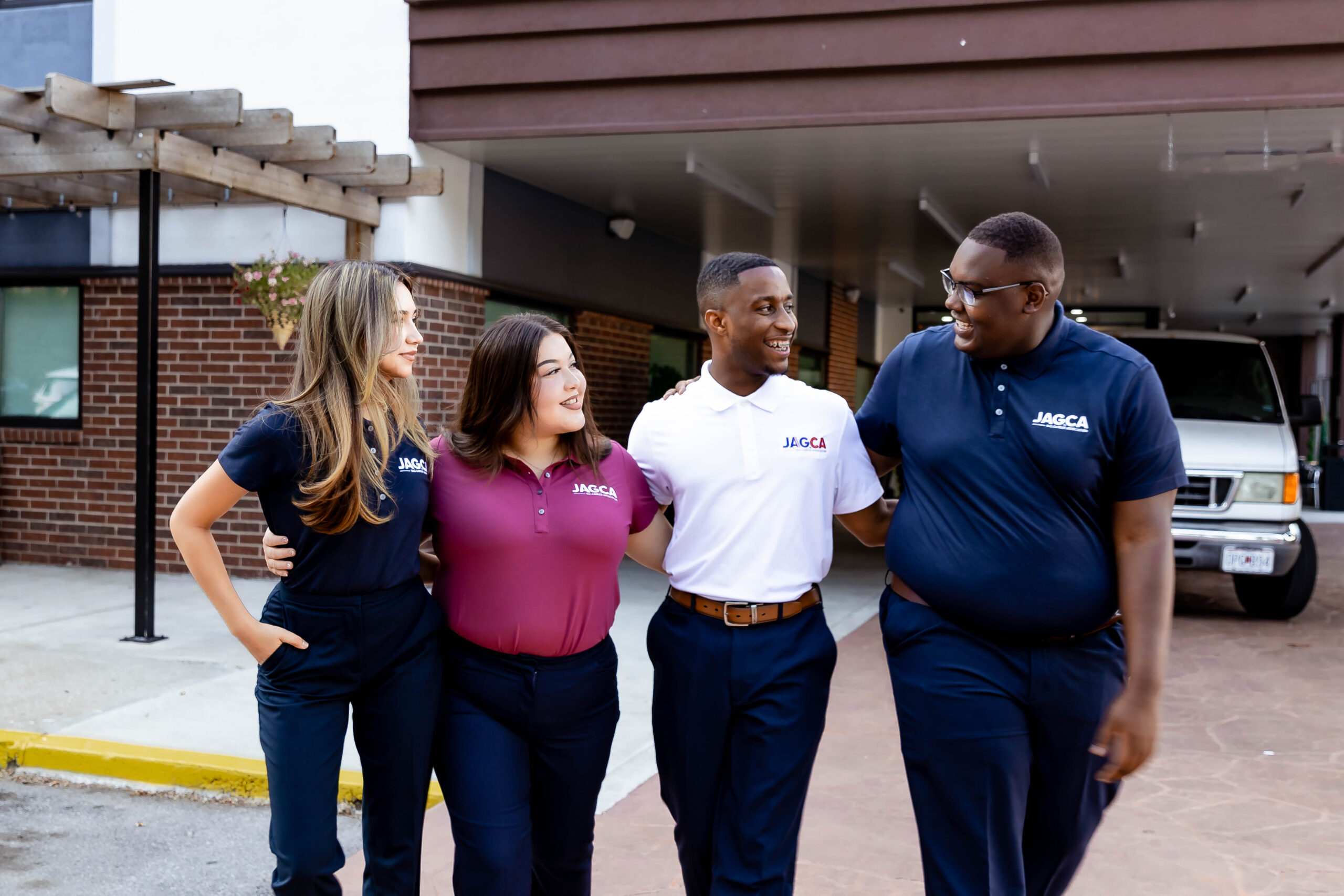 JAGCA officers walking