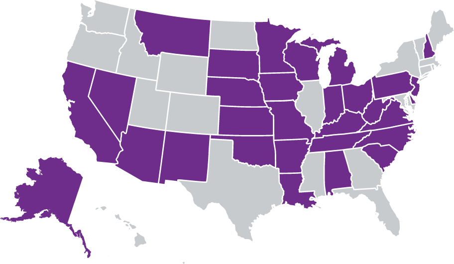 JAG Impact Sheet US Map